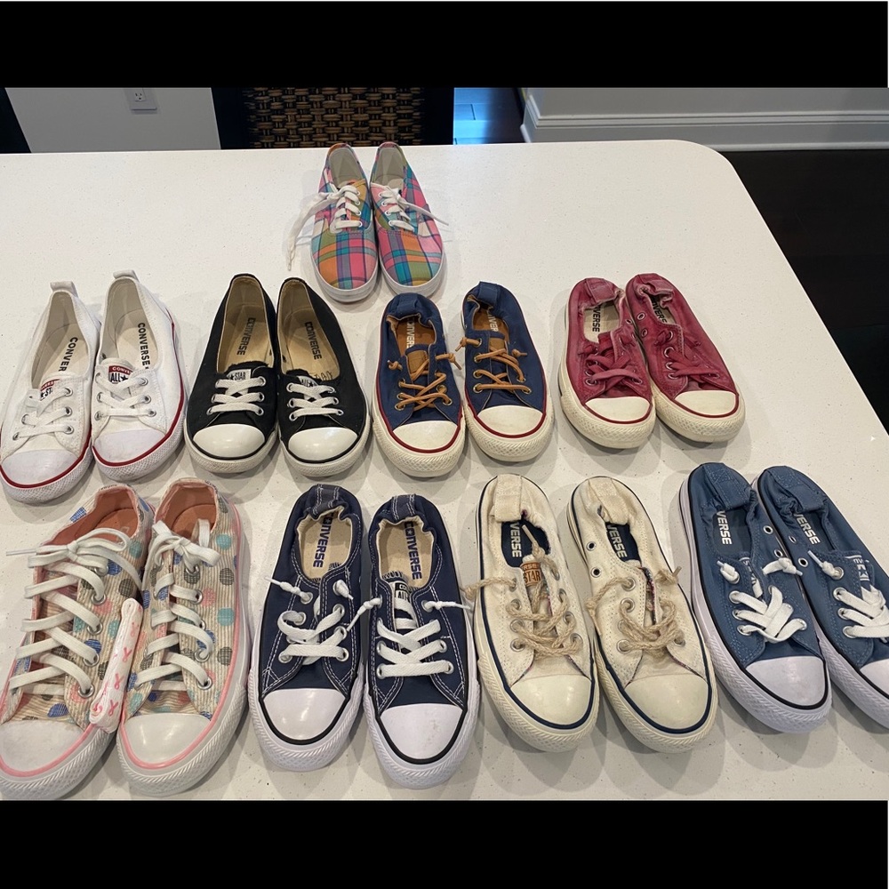 8pair of Convers and 1pair of kids. all for $100